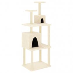 Arbre à chat meuble tour grimper jouet grattage grattoir escalade plateforme avec griffoirs en sisa
