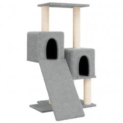 Arbre à chat meuble tour grimper jouet grattage grattoir escalade plateforme avec griffoirs en sisa