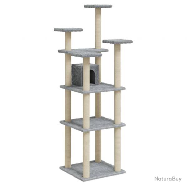 Arbre  chat meuble tour grimper jouet grattage grattoir escalade plateforme avec griffoirs en sisa