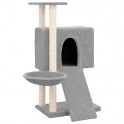 Arbre à chat meuble tour grimper jouet grattage grattoir escalade plateforme avec griffoirs en sisa