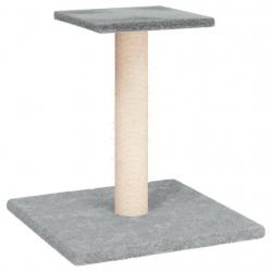Arbre à chat meuble tour grimper jouet grattage grattoir escalade plateforme avec plate-forme clair