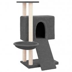 Arbre à chat meuble tour grimper jouet grattage grattoir escalade plateforme avec griffoirs en sisa