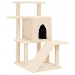 Arbre à chat meuble tour grimper jouet grattage grattoir escalade plateforme avec griffoirs en sisa