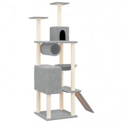 Arbre à chat meuble tour grimper jouet grattage grattoir escalade plateforme avec griffoirs en sisa