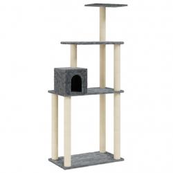 Arbre à chat meuble tour grimper jouet grattage grattoir escalade plateforme avec griffoirs en sisa