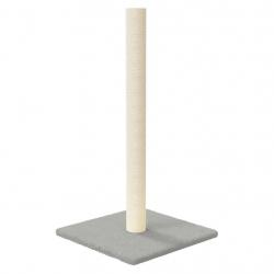 Arbre à chat meuble tour grimper jouet grattage grattoir escalade plateforme clair 35 x 35 x 70 cm