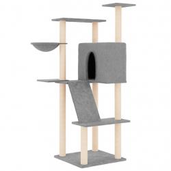 Arbre à chat meuble tour grimper jouet grattage grattoir escalade plateforme avec griffoirs en sisa