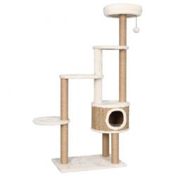 Arbre à chat meuble tour grimper jouet grattage grattoir escalade plateforme coussin de luxe et gra