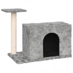 Arbre à chat meuble tour grimper jouet grattage grattoir escalade plateforme avec griffoir en sisal