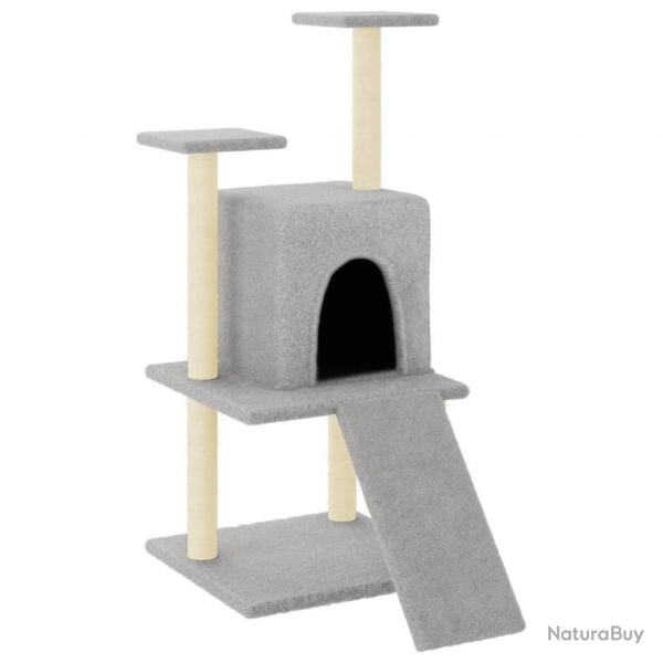 Arbre  chat meuble tour grimper jouet grattage grattoir escalade plateforme avec griffoirs en sisa