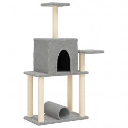 Arbre à chat meuble tour grimper jouet grattage grattoir escalade plateforme avec griffoirs en sisa