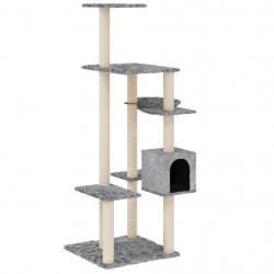 Arbre à chat meuble tour grimper jouet grattage grattoir escalade plateforme avec griffoirs en sisa