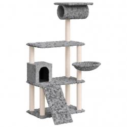 Arbre à chat meuble tour grimper jouet grattage grattoir escalade plateforme avec griffoirs en sisa