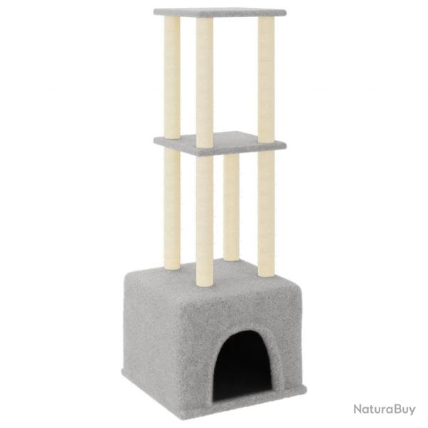 Arbre  chat meuble tour grimper jouet grattage grattoir escalade plateforme avec griffoirs en sisa
