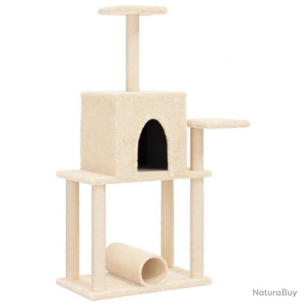 Arbre  chat meuble tour grimper jouet grattage grattoir escalade plateforme avec griffoirs en sisa