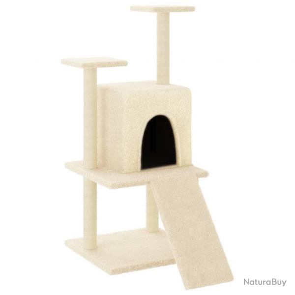 Arbre  chat meuble tour grimper jouet grattage grattoir escalade plateforme avec griffoirs en sisa