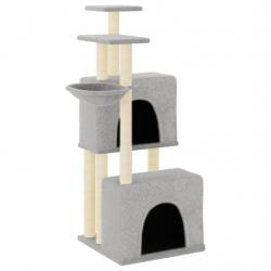 Arbre à chat meuble tour grimper jouet grattage grattoir escalade plateforme avec griffoirs en sisa
