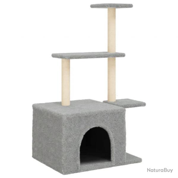 Arbre  chat meuble tour grimper jouet grattage grattoir escalade plateforme avec griffoirs en sisa