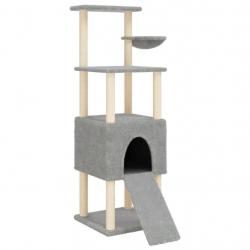 Arbre à chat meuble tour grimper jouet grattage grattoir escalade plateforme avec griffoirs en sisa