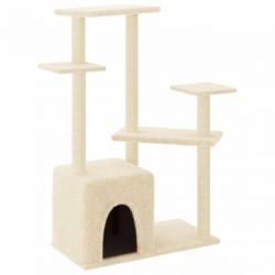 Arbre à chat meuble tour grimper jouet grattage grattoir escalade plateforme avec griffoirs en sisa