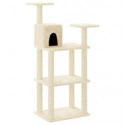 Arbre à chat meuble tour grimper jouet grattage grattoir escalade plateforme avec griffoirs en sisa