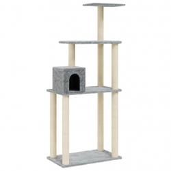 Arbre à chat meuble tour grimper jouet grattage grattoir escalade plateforme avec griffoirs en sisa