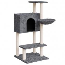 Arbre à chat meuble tour grimper jouet grattage grattoir escalade plateforme avec griffoirs en sisa