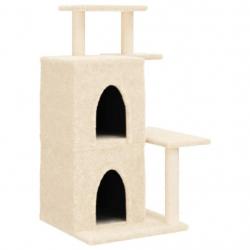 Arbre à chat meuble tour grimper jouet grattage grattoir escalade plateforme avec griffoirs en sisa