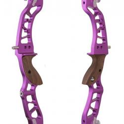 Poignée recurve Kinetic Meos 21 pouces RH 21" Anodized purple