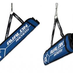 Carquois cible Avalon A² Bleu Ambidextre 2 tubes with hook
