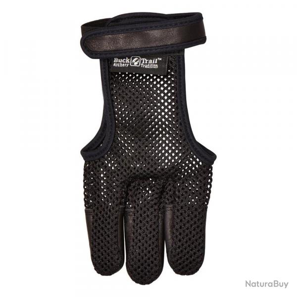 Gant de tir Buck Trail Summer Full Palm en maille et cuir Medium