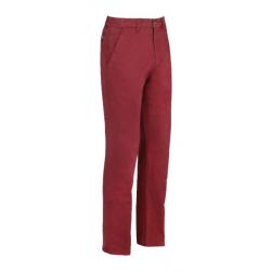 11022 PANTALON NOEL CLUB INTERCHASSE COULEUR FRAMBOISE DE TAILLE 38 A 52