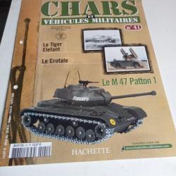 fascicule char le M47 Patton 1