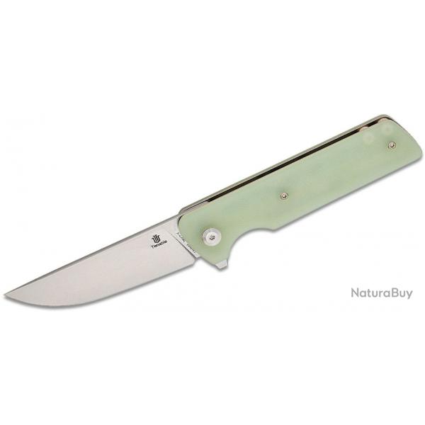 Couteau Tenable Anomaly Jade Manche G10 Lame Acier Nitro-V SW IKBS Linerlock Clip T2038A4