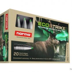 CARTOUCHES NORMA .375 H&H MAG 250GR ECOSTRIKE SANS PLOMB BTE 20