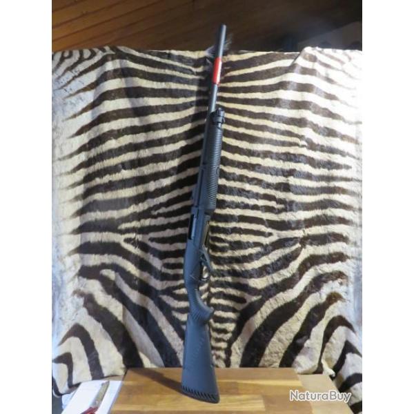 Fusil  pompe BENELLI Super Nova cal.12/76 canon ray 61cm