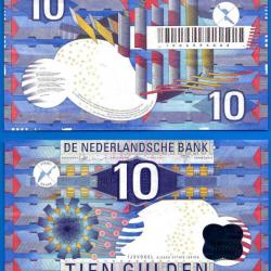 Pays Bas 10 Gulden 1997 Billet Guldens Netherlands Hollande