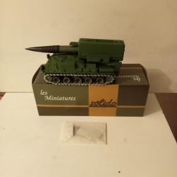 char solido Pluton lance missile n°238 1/50, 09/1977 neuf avec accessoires