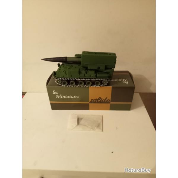 char solido Pluton lance missile n238 1/50, 09/1977 neuf avec accessoires