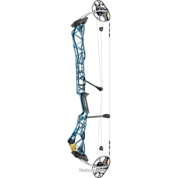 Arc  poulie Mathews Title 36 SWT LH 30.5" 55-65 lbs Turquoise avec branches noires