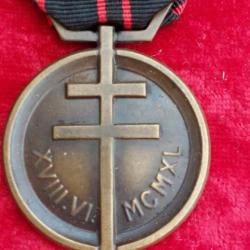 Médaille de la résistance française WW2 superbe état