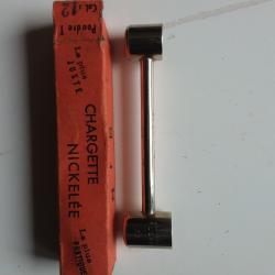 Une chargette chromées pour calibre 12x70