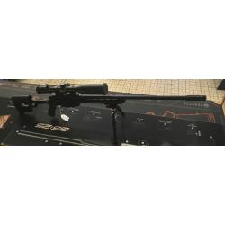 Pack carabine ATA TURQUA ALR (chassis alu) Cal.308win avec lunette Microdot 6-24x50 FFP et bipied