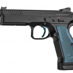 NEUF - CZ - PISTOLET - CAT B - SHADOW 2 - SA - BLACK / BLUE - 9MM - 784209