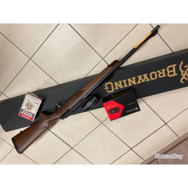 PACK BATTUE vends carabine BROWNING cal.30-06 A-BOLT3 Hunter battue tout quipe