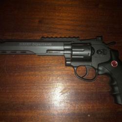 REPLIQUE REVOLVERS RUGER SUPERHAWK 8' -  6 mm 4 JOULES