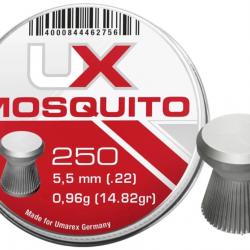 Boîte de 250 plombs plats Umarex Mosquito - 5.5mm 0.96g