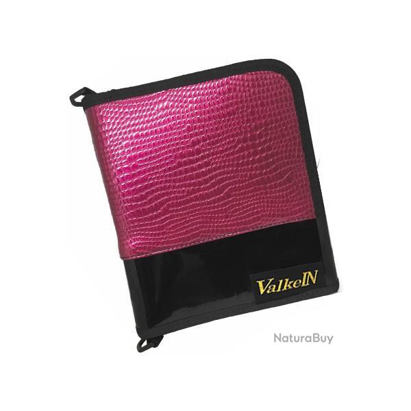 POCHETTE LURE WALLET L - CHERRY PINK LEATHER