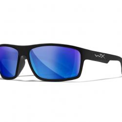 LUNETTES PEAK CAPTIVATE POLARIZED BLUE MIRROR / MATTE BLACK FRAME (ACPEA19)