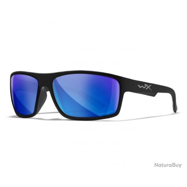 LUNETTES PEAK CAPTIVATE POLARIZED BLUE MIRROR / MATTE BLACK FRAME (ACPEA19)